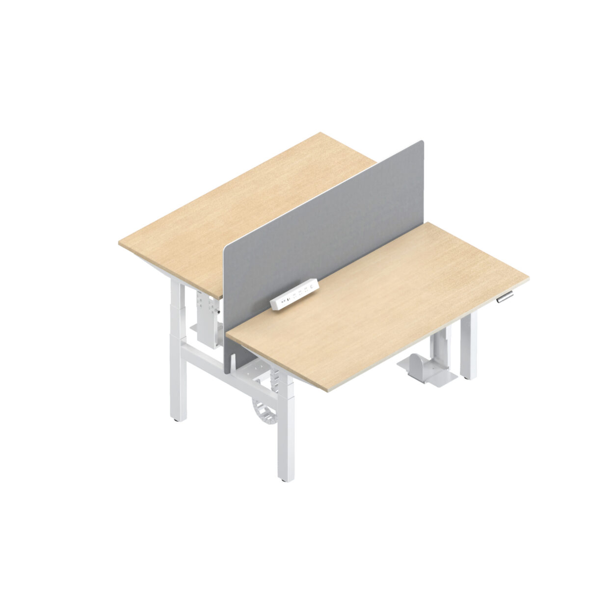 UP1 Face to Face Premium Dual Motor 3 Segments Sit- Stand Desk - Image 3