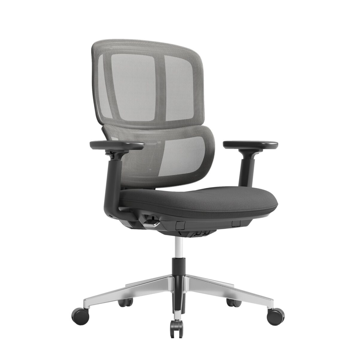 H2 Ergonomic High Back Task Chair in Black Without Headrest