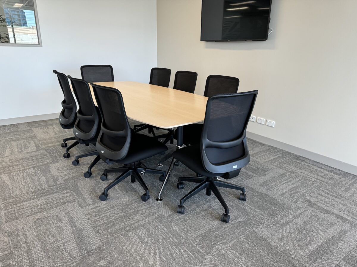 Modern 2.4m x 1.2m Conference Table - Image 7