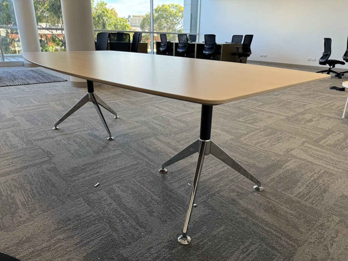 Modern 2.4m x 1.2m Conference Table - Image 2