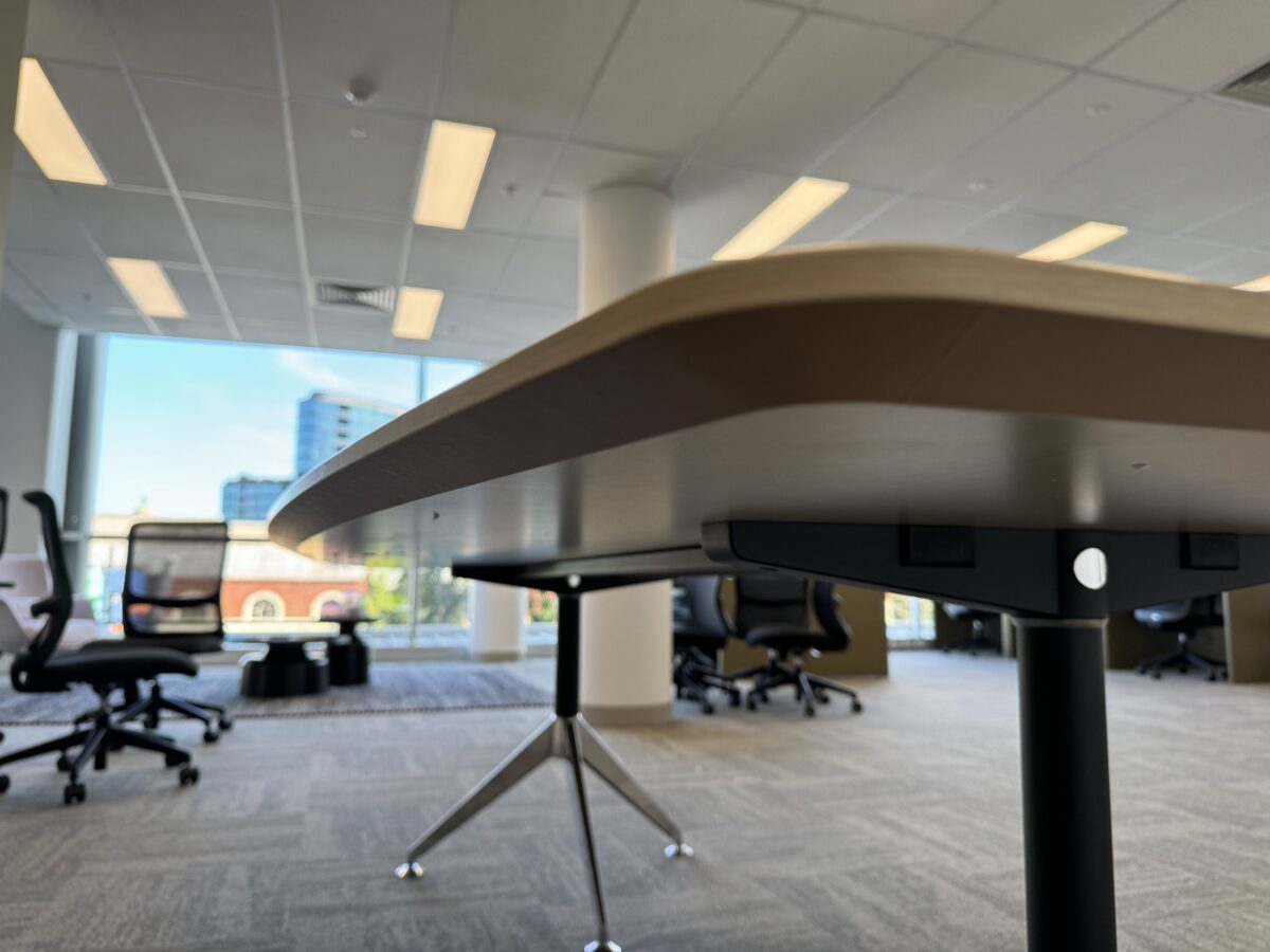 Modern 2.4m x 1.2m Conference Table - Image 4