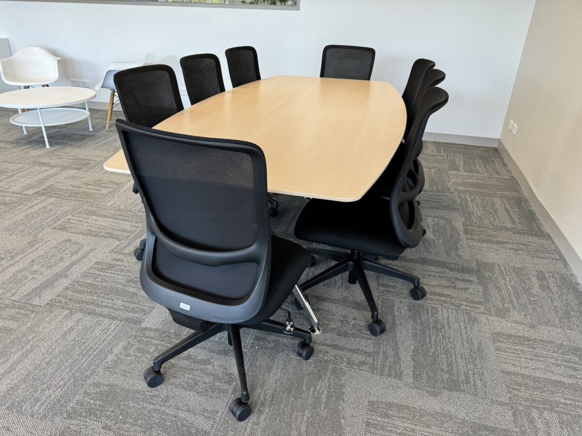 Modern 2.4m x 1.2m Conference Table - Image 5