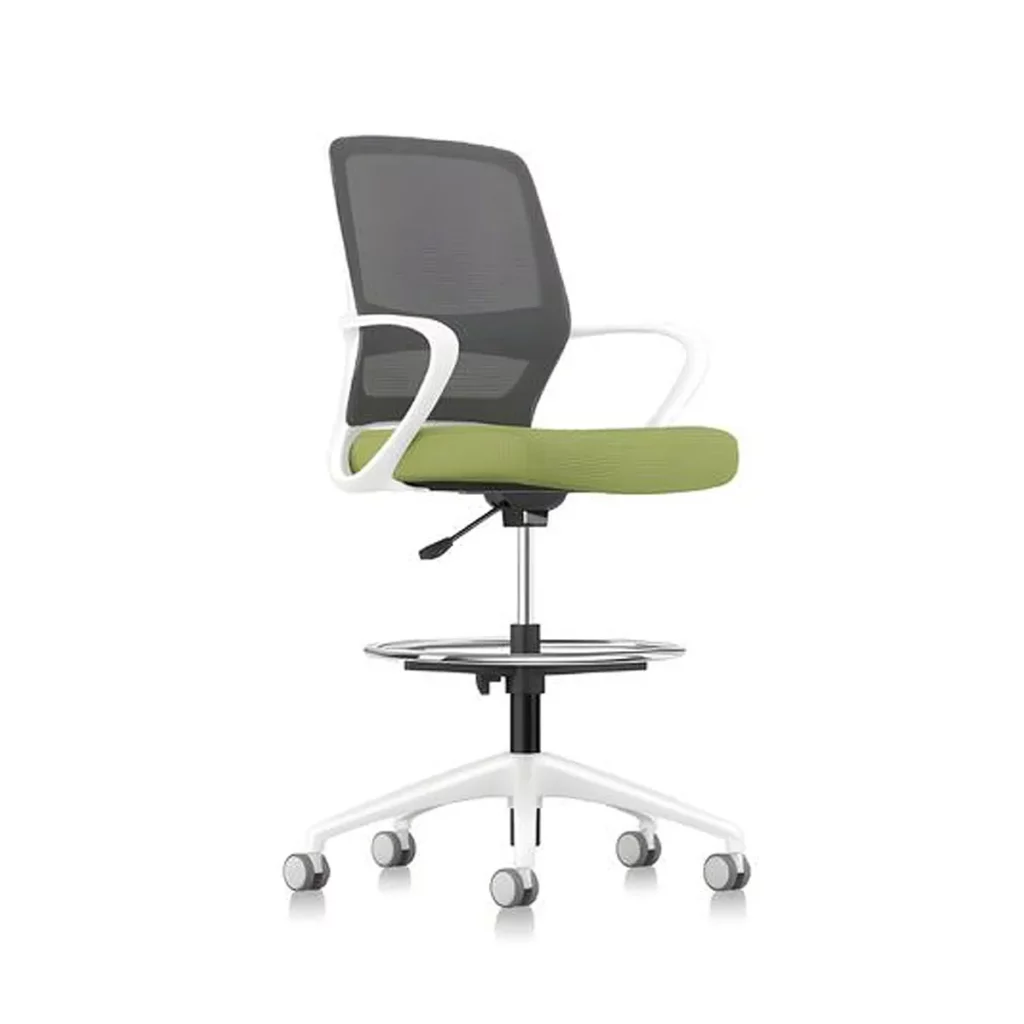 High Stool Dolphin Self-adaptive Office Task Chair with stool height