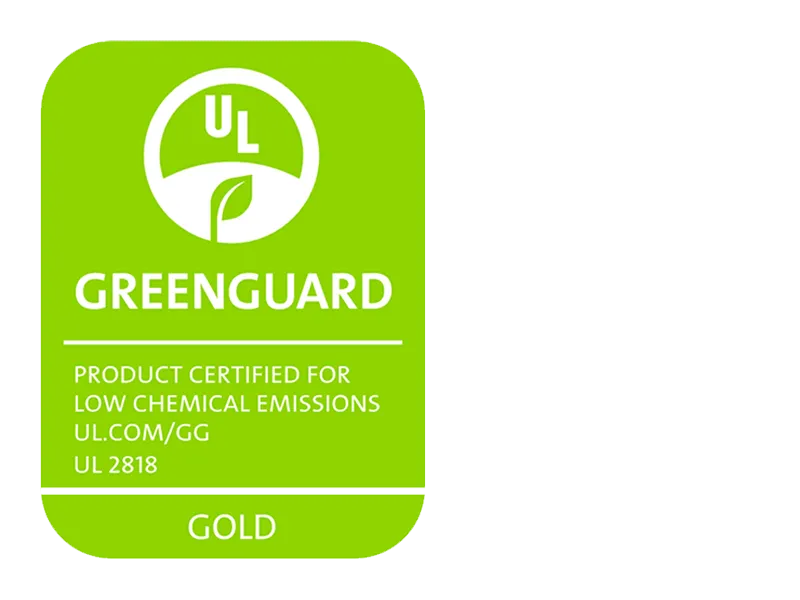 Coworking Solutions Products are GREENGUARD Gold Certification