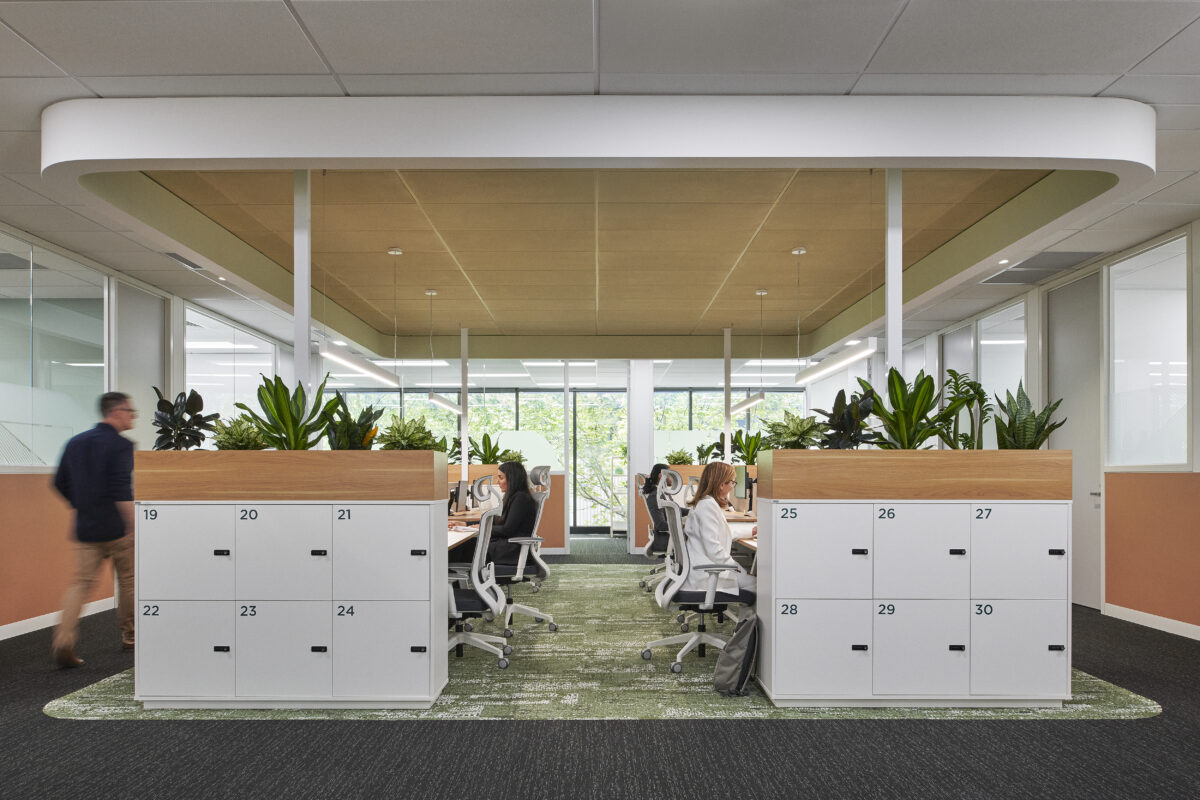 Office Storage Lockers with Planter Boxes - Image 4