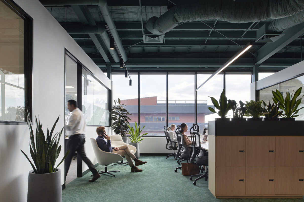 Office Storage Lockers with Planter Boxes - Image 6